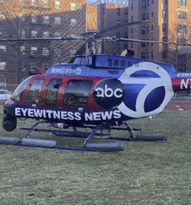 News Chopper Makes Hard Landing 