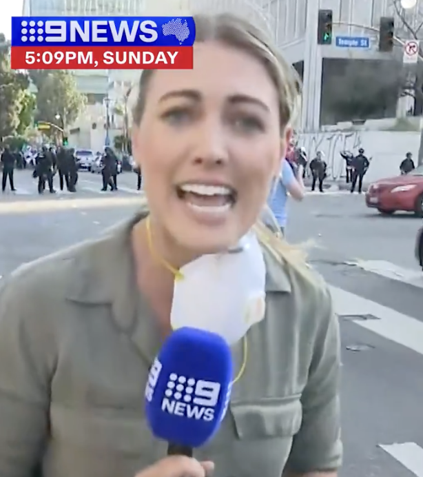 Journalist Shot at LA Protests 