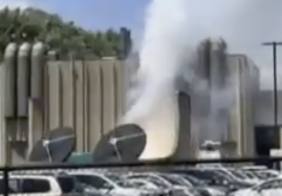 Tegna Station Catches on Fire 
