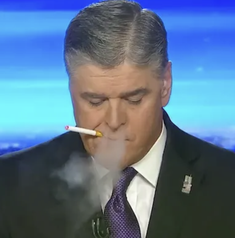 Hannity Mum on Colbert