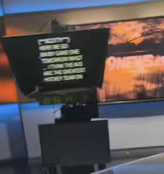 Most Anchors Run Their Own Teleprompter