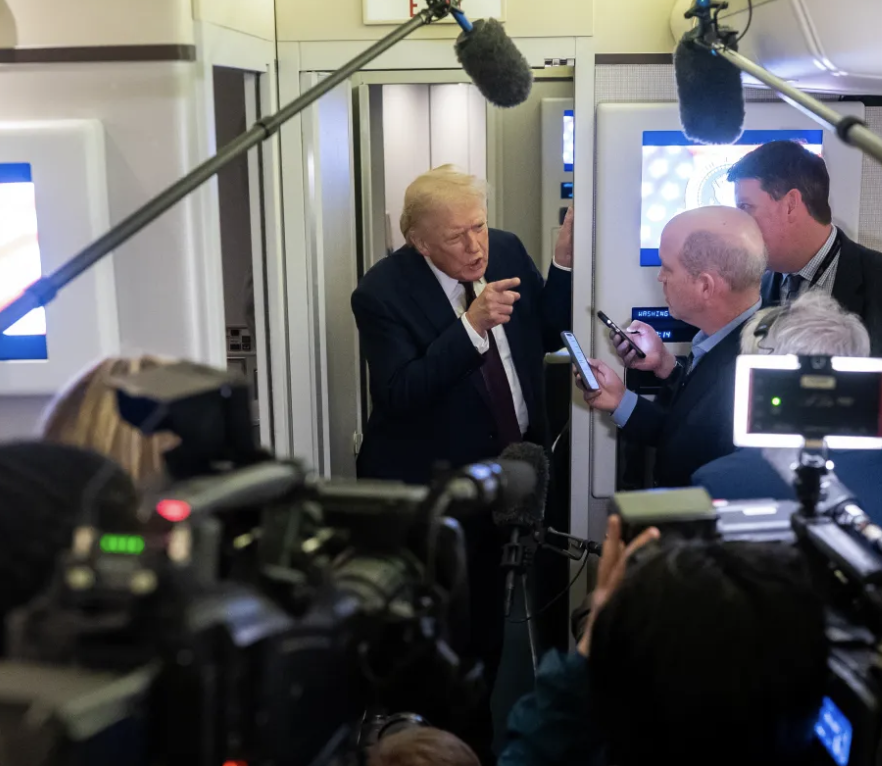 The Media Sues Donald Trump for White House Ban 