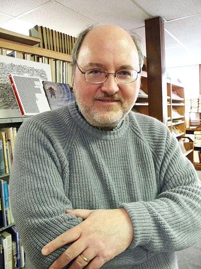 Richard Popp, affable and erudite co-owner of Waxwing Books