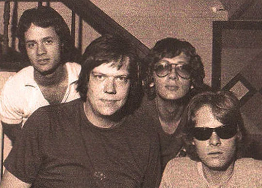 Kool Ray and The Polaroidz circa 1979. Left to right: Denny Propst, Bob "The Whale" Miller, Doug Johnson and Dee Pearson.