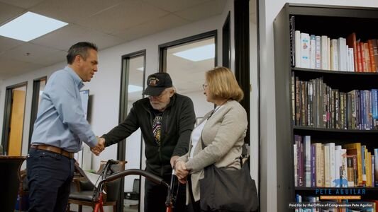 Tim Abney, a San Bernardino veteran, had his identity stolen and a fraudulent SBA loan taken out in his name. I'm proud to have quickly helped him... | By Rep. Pete AguilarFacebook