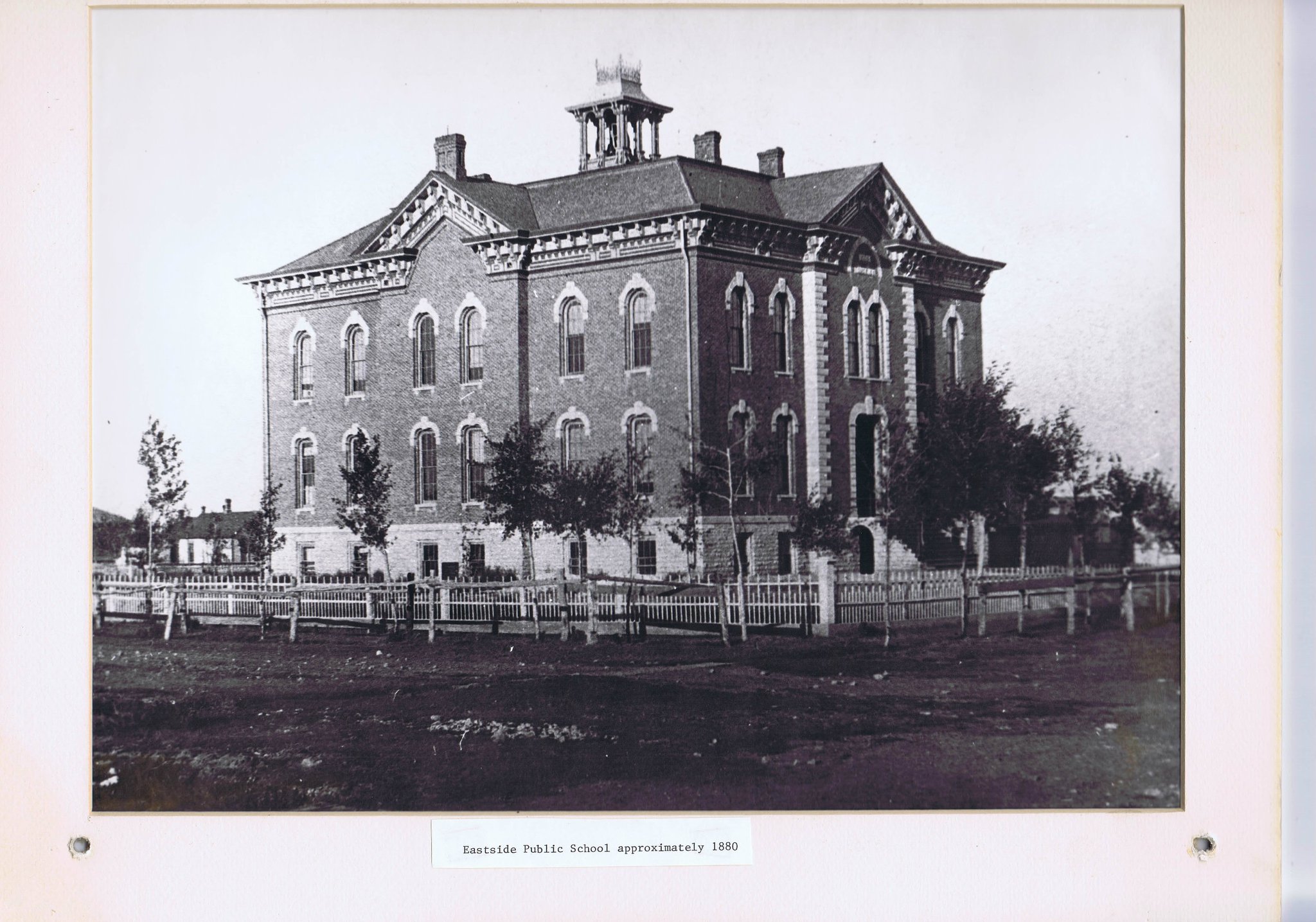 The Eastside School, Circa 1880.