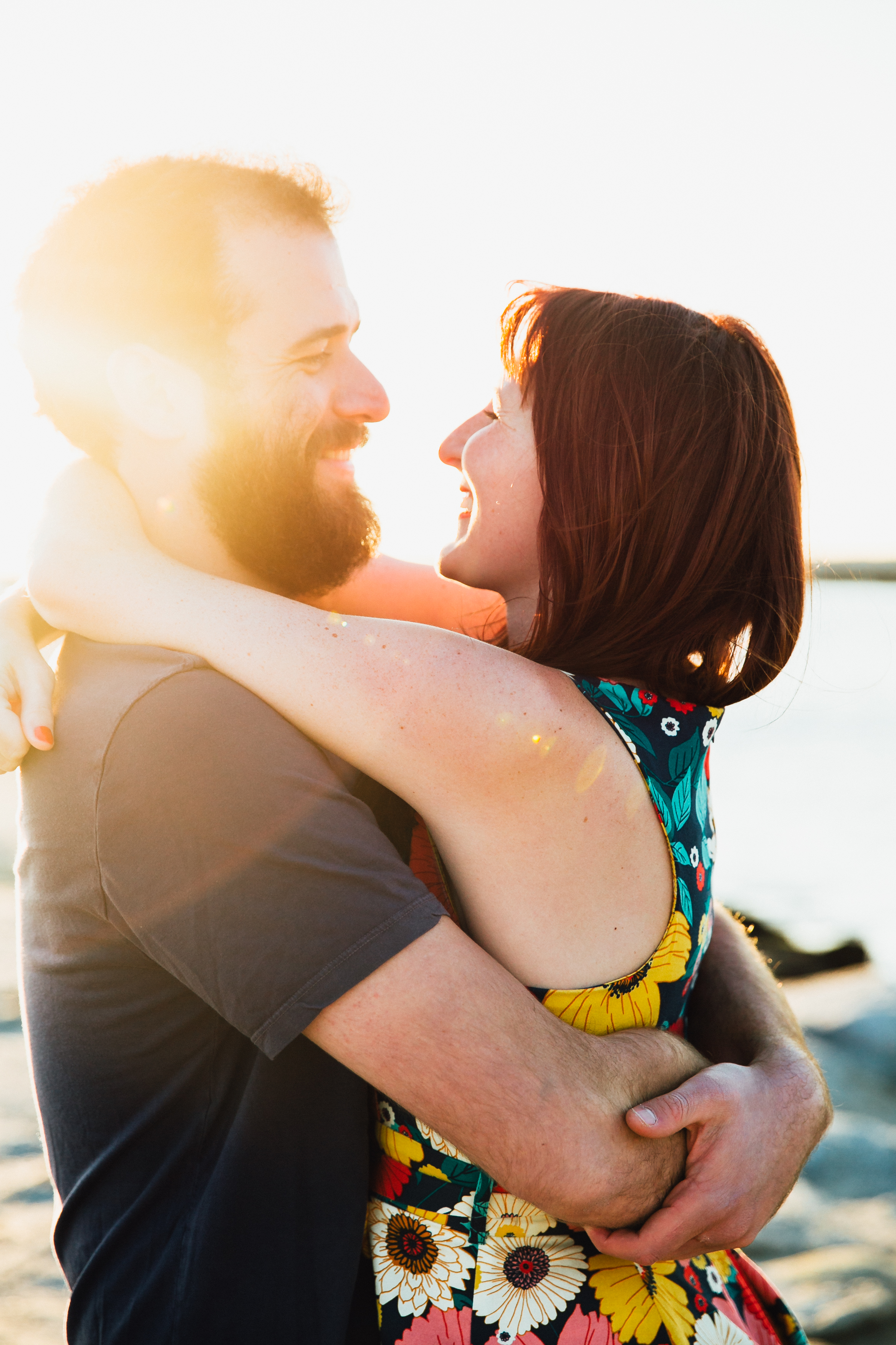 los-angeles-beach-engagement-photos