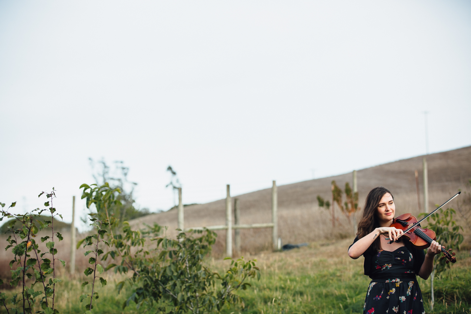  A sweet fall wedding at Bloomfield Farms in Petaluma, California. 