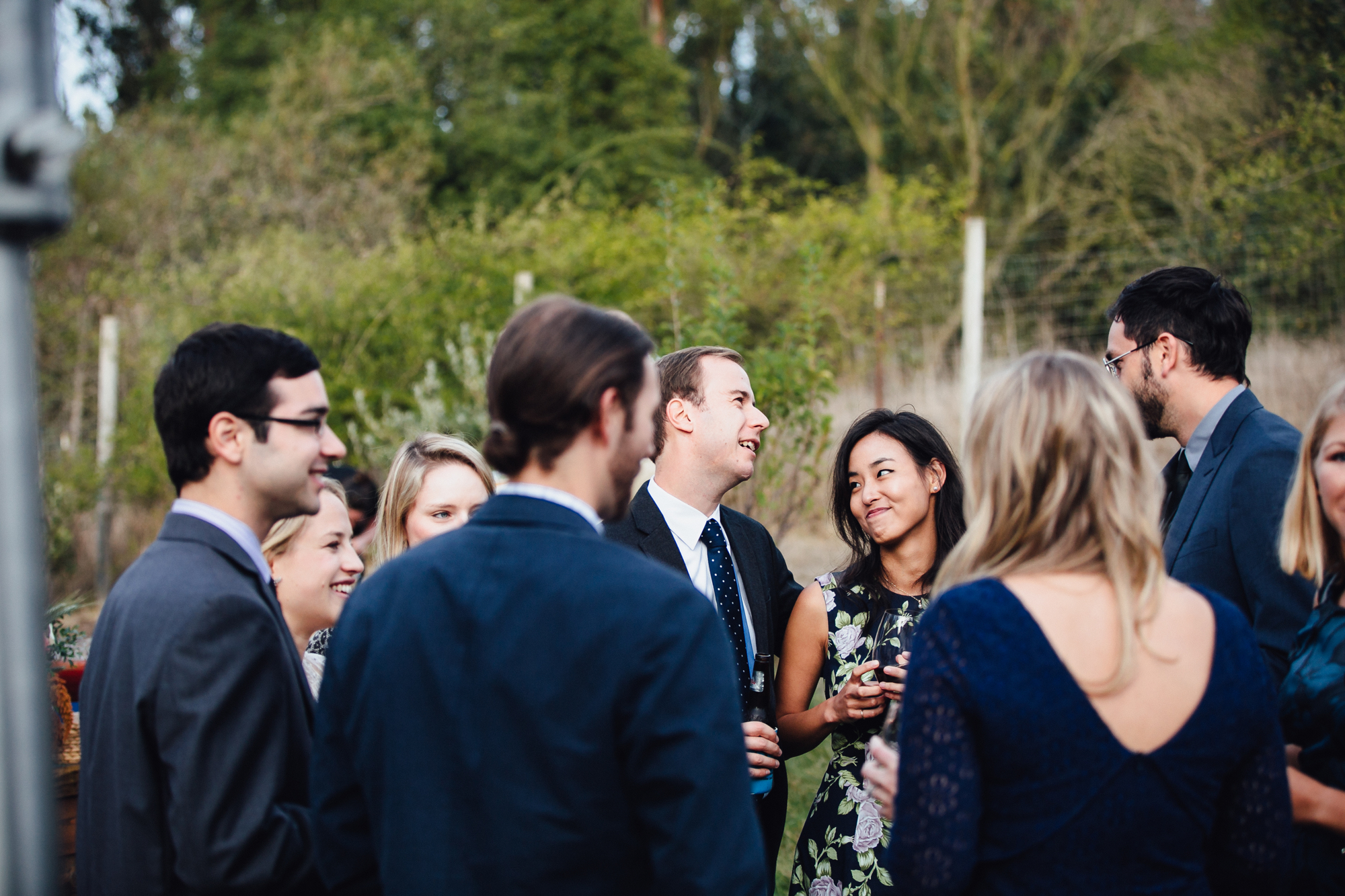  A sweet fall wedding at Bloomfield Farms in Petaluma, California. 