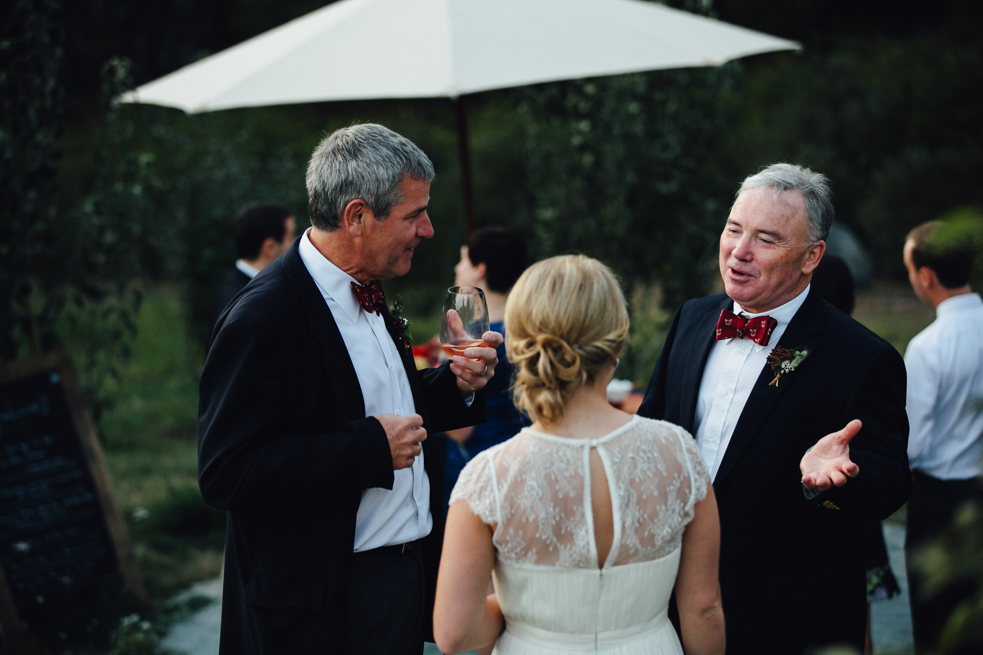  A sweet fall wedding at Bloomfield Farms in Petaluma, California. 