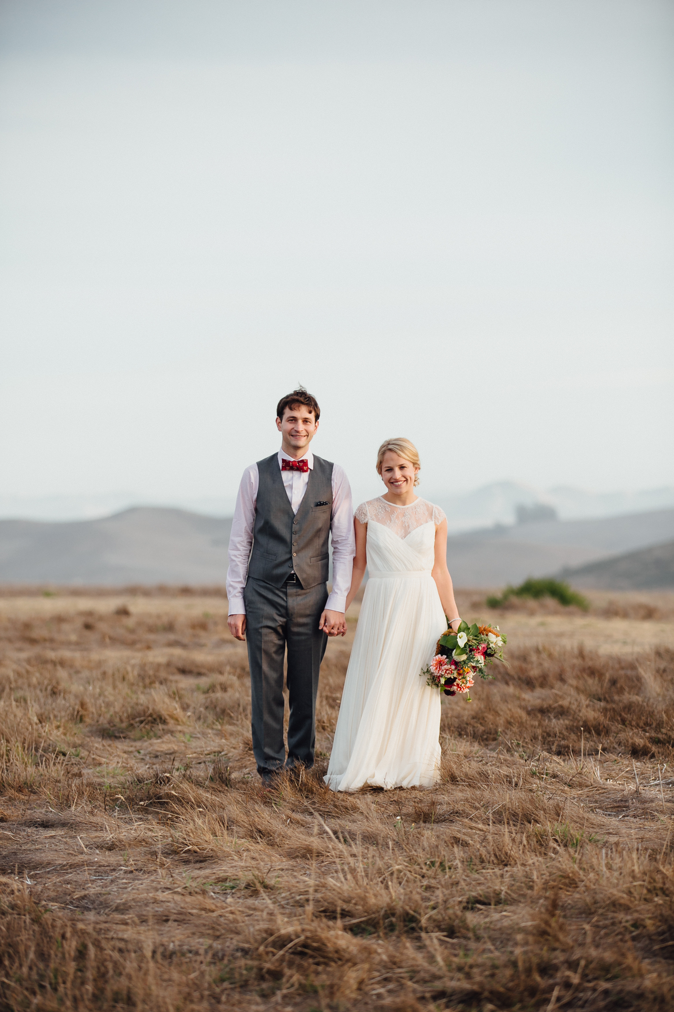  A sweet fall wedding at Bloomfield Farms in Petaluma, California. 