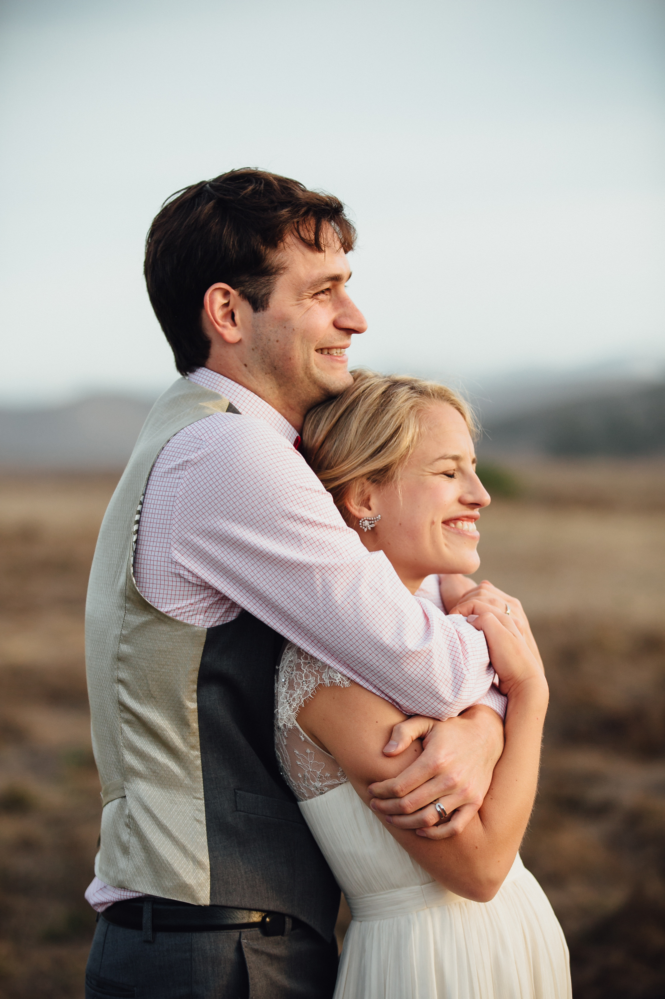  A sweet fall wedding at Bloomfield Farms in Petaluma, California. 