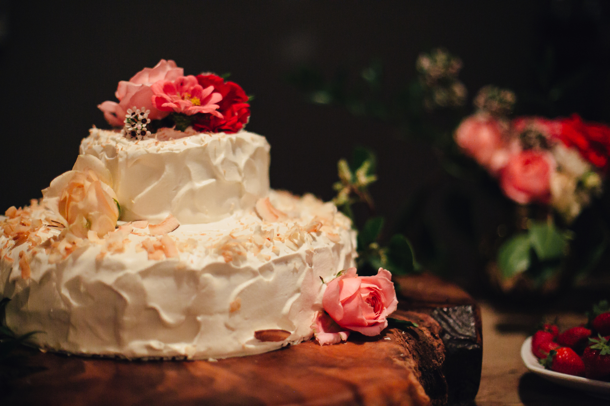  A sweet fall wedding at Bloomfield Farms in Petaluma, California. 