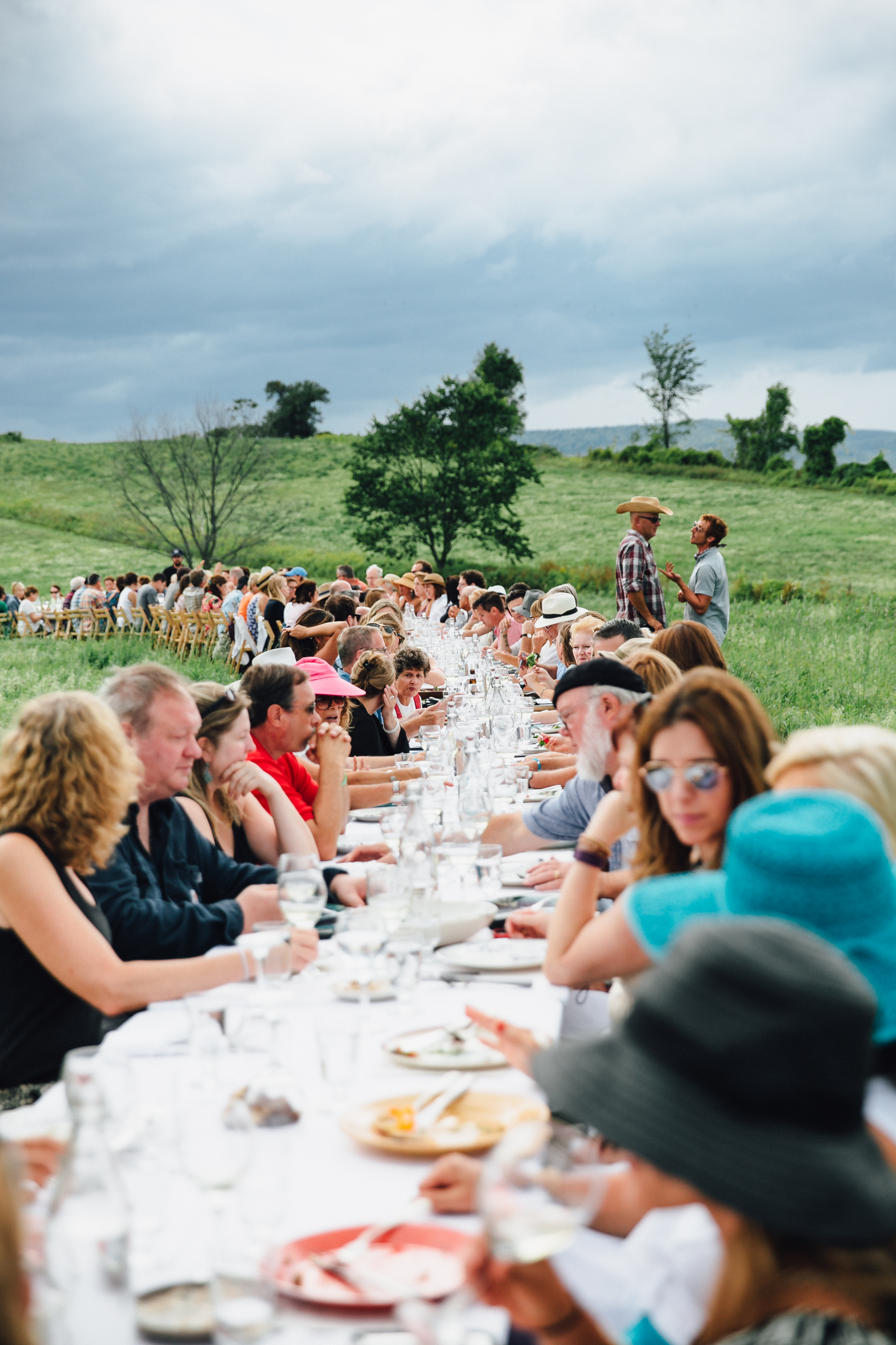  Outstanding in the Field at Beekman 1802 in Sharon Springs, New York with chef John McCarthy. 