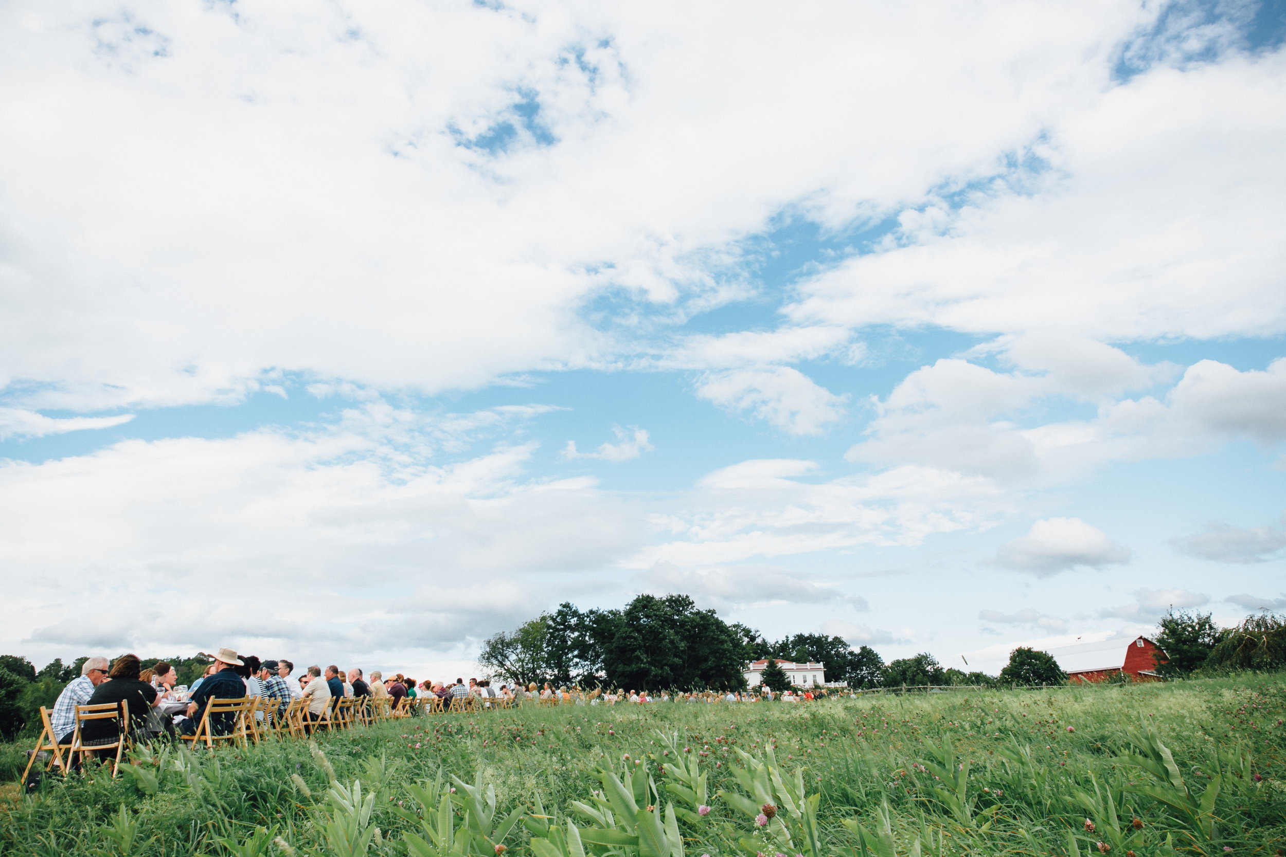  Outstanding in the Field at Beekman 1802 in Sharon Springs, New York with chef John McCarthy. 