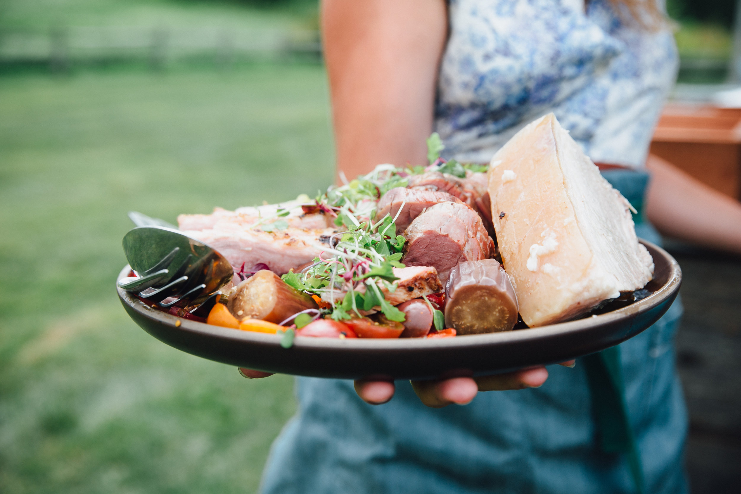  Outstanding in the Field at Beekman 1802 in Sharon Springs, New York with chef John McCarthy. 