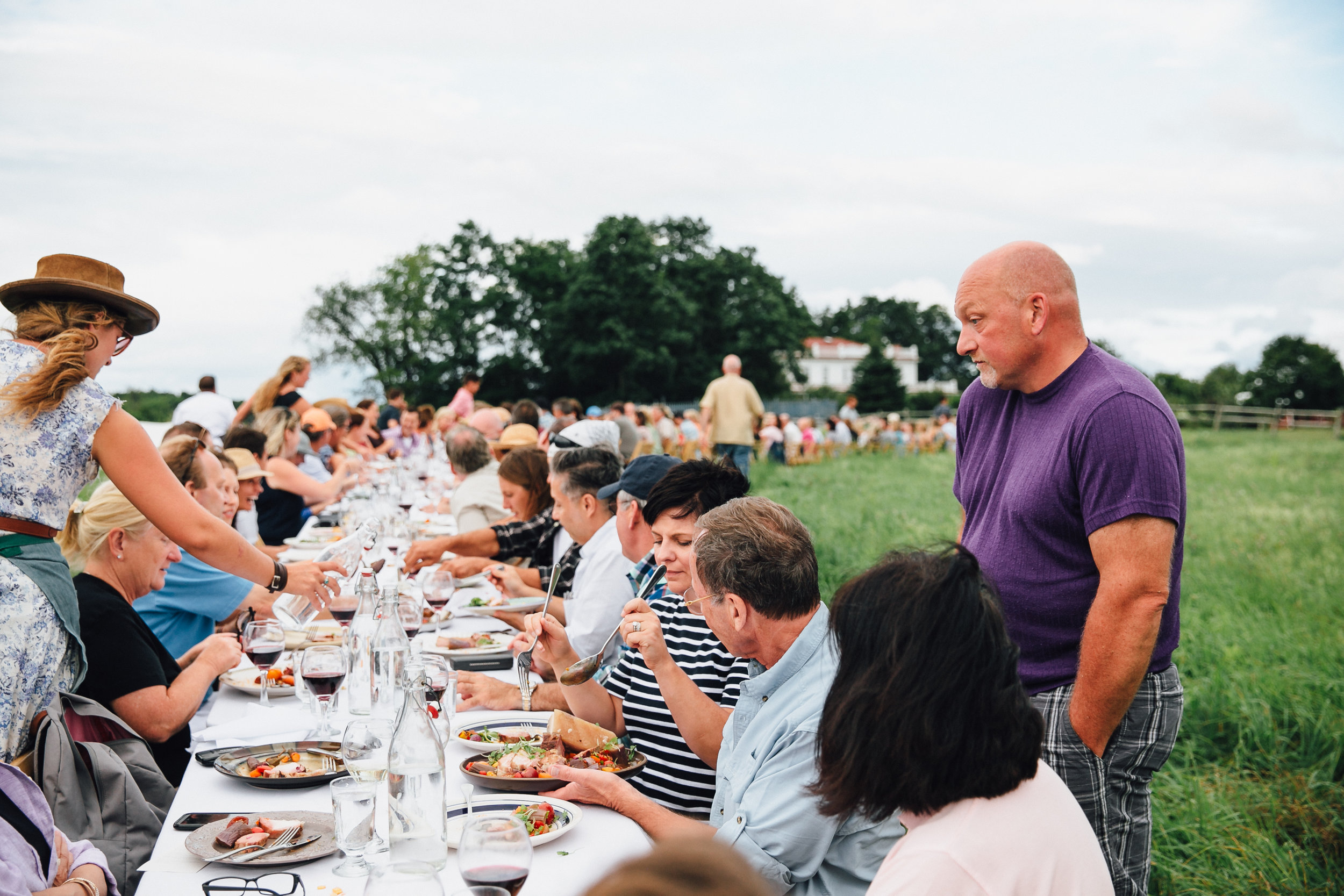  Outstanding in the Field at Beekman 1802 in Sharon Springs, New York with chef John McCarthy. 