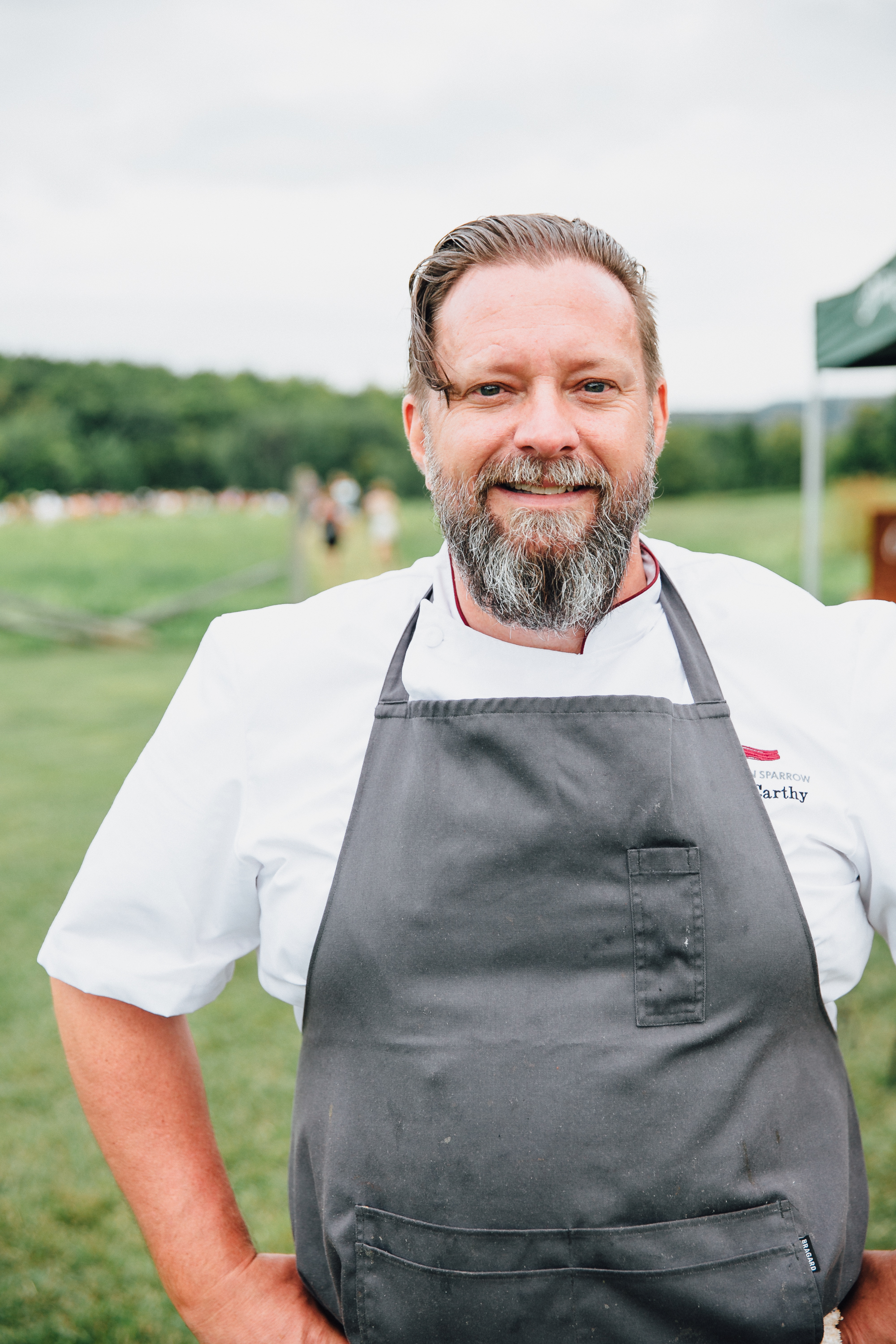  Outstanding in the Field at Beekman 1802 in Sharon Springs, New York with chef John McCarthy. 