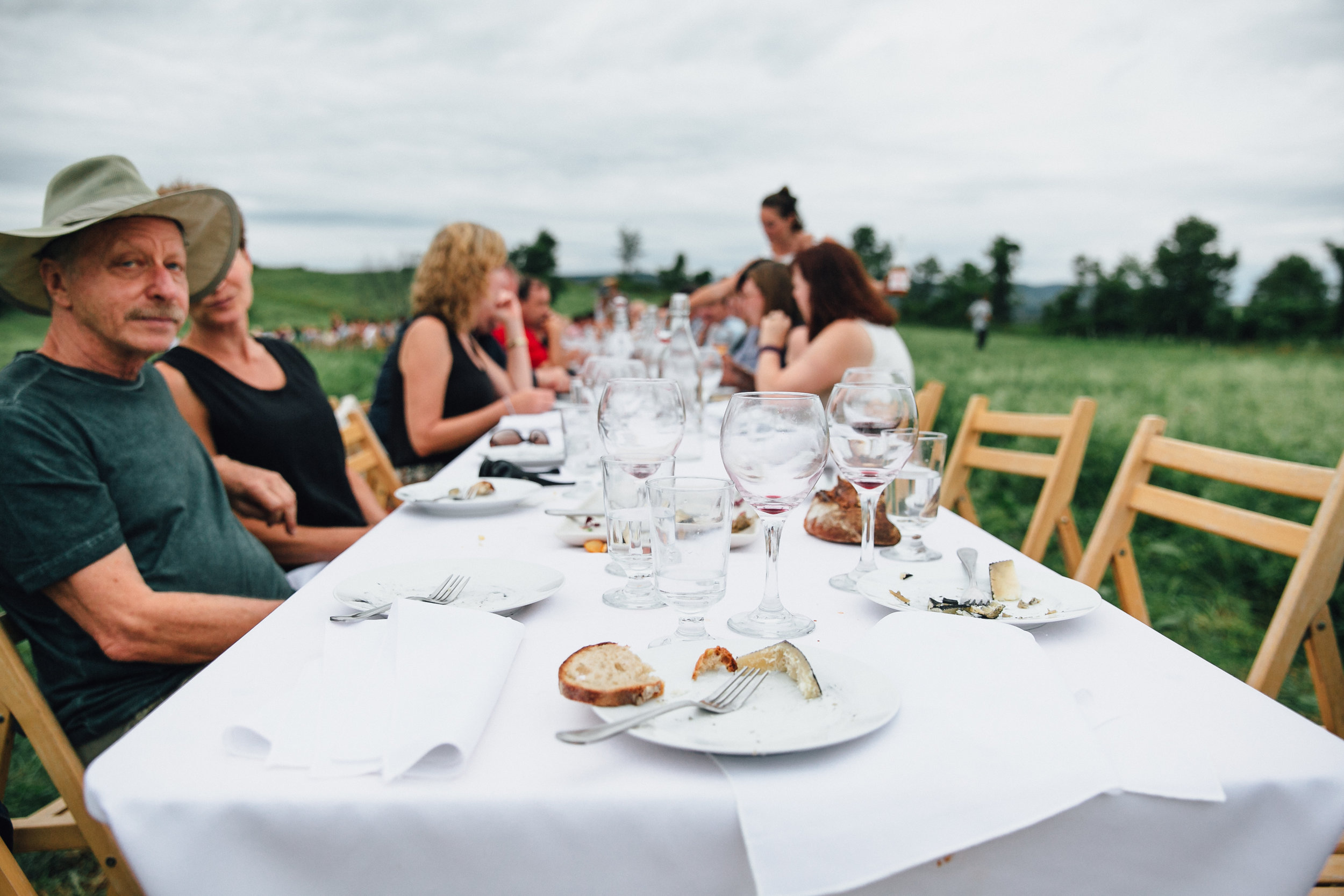  Outstanding in the Field at Beekman 1802 in Sharon Springs, New York with chef John McCarthy. 