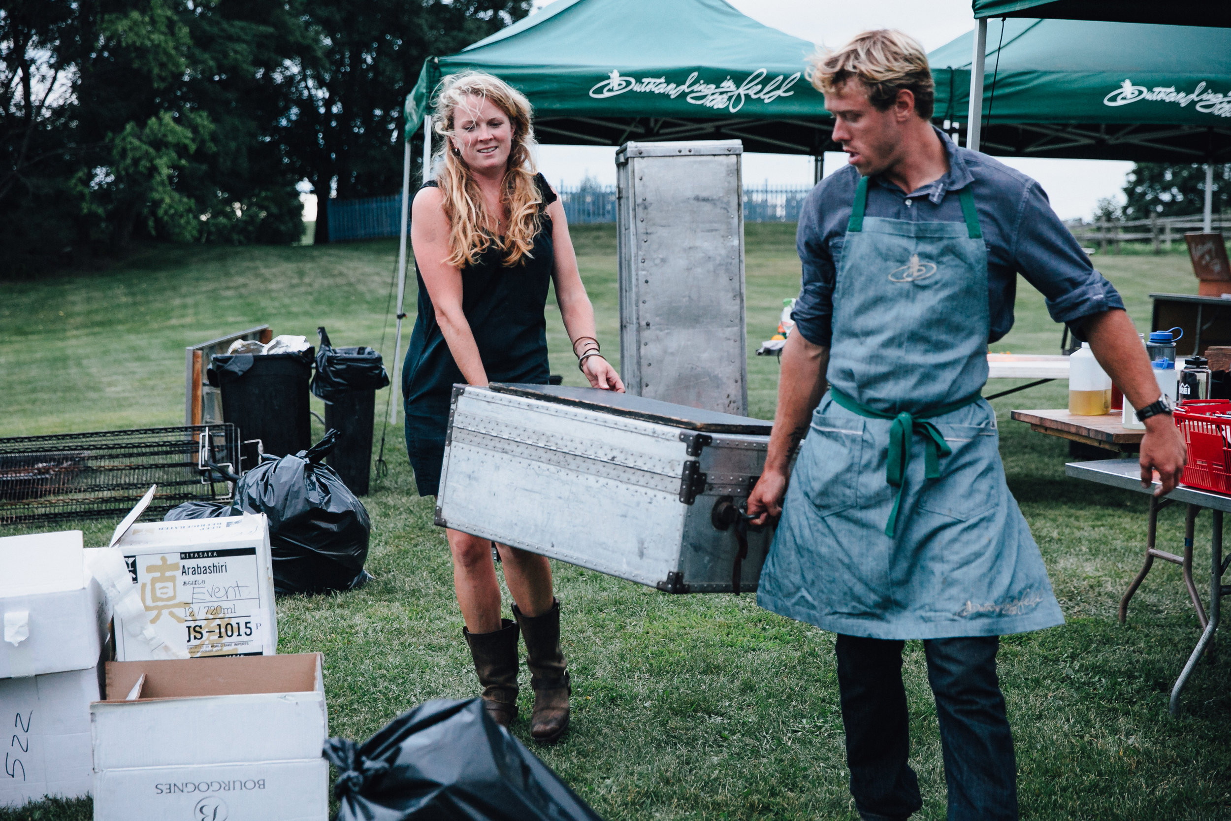  Outstanding in the Field at Beekman 1802 in Sharon Springs, New York with chef John McCarthy. 