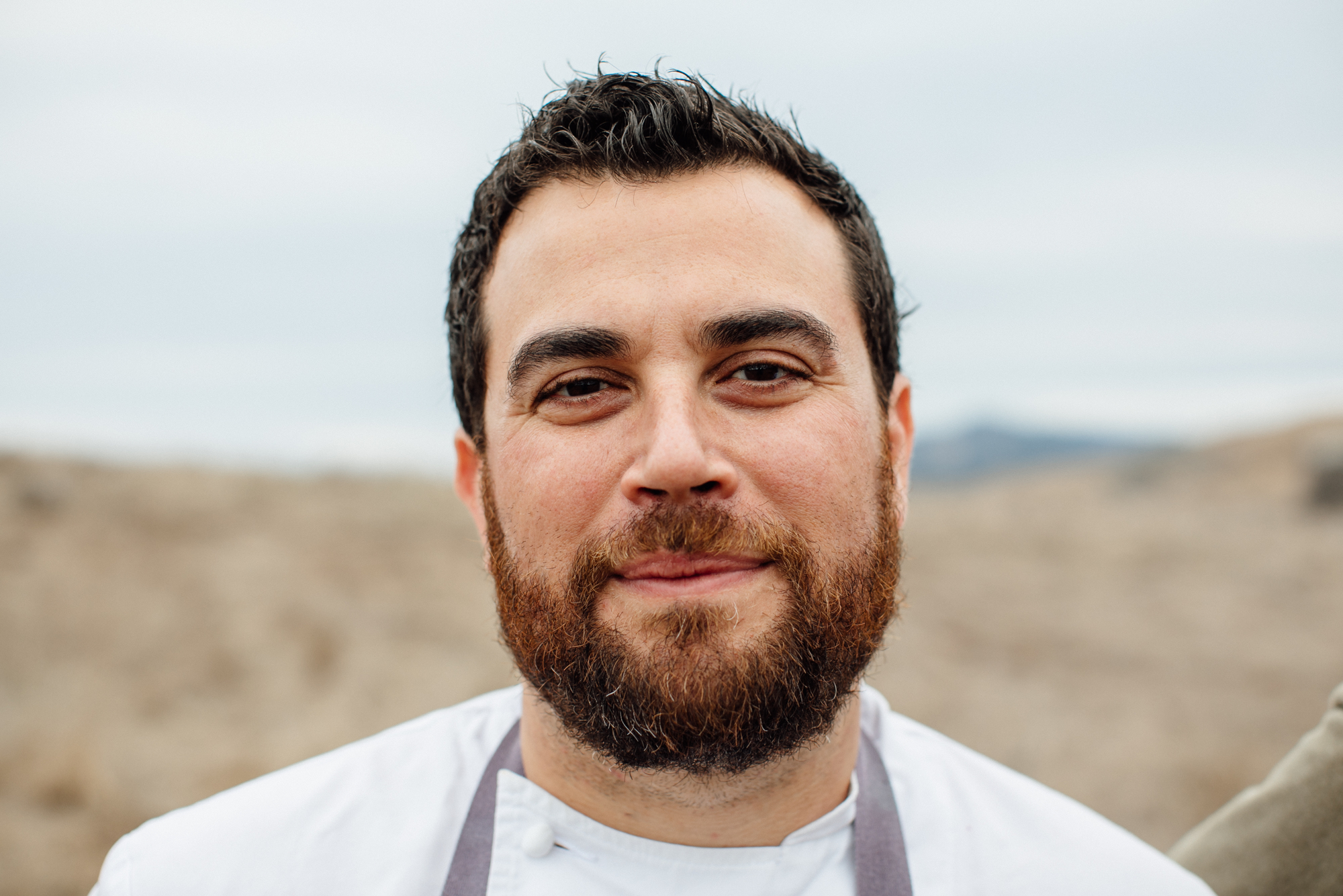  Outstanding in the Field at Marin Headlands in Jenner, California with Chef Ryan McIlwraith. 