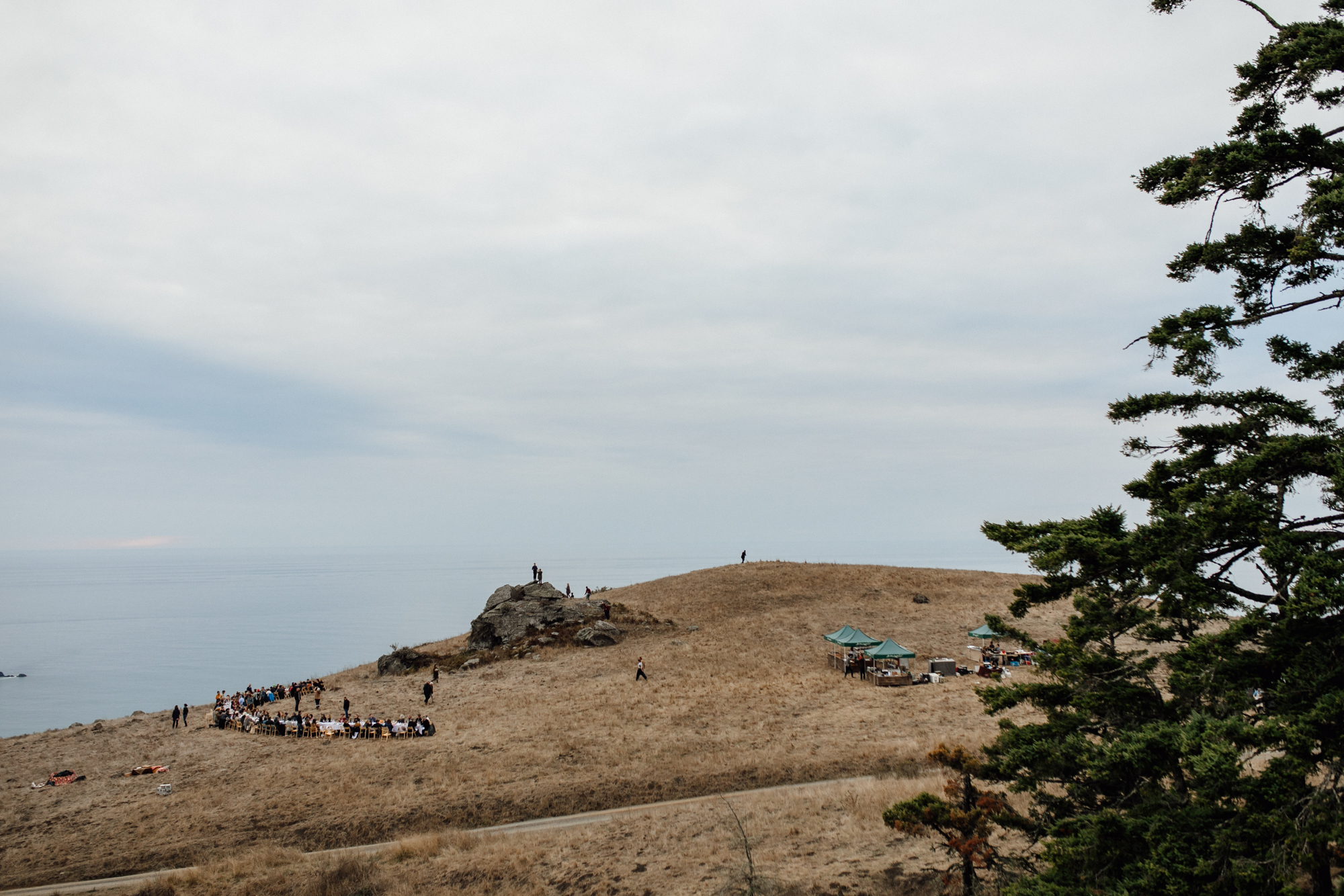  Outstanding in the Field at Marin Headlands in Jenner, California with Chef Ryan McIlwraith. 