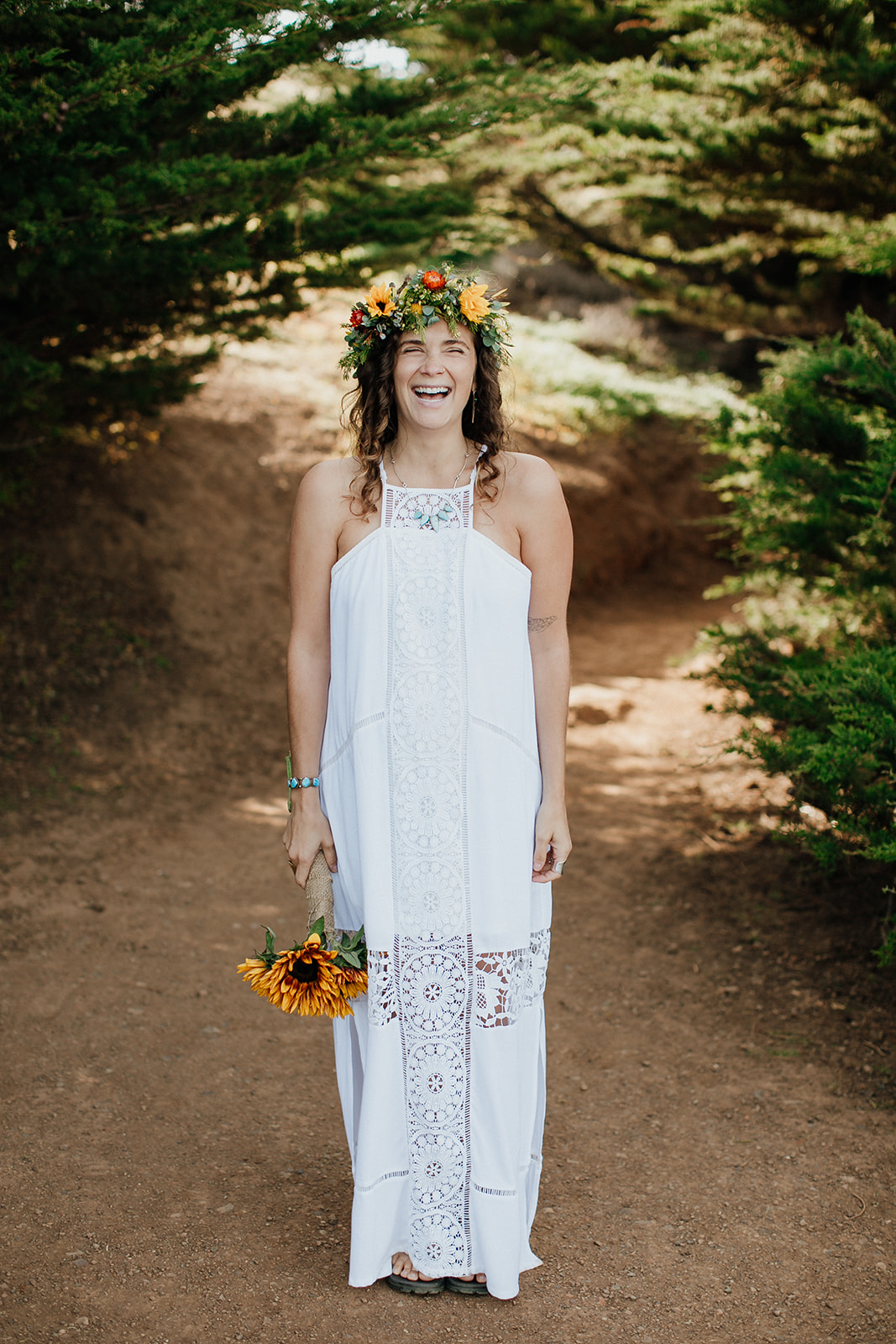 Rodeo Beach Bridal Portrait