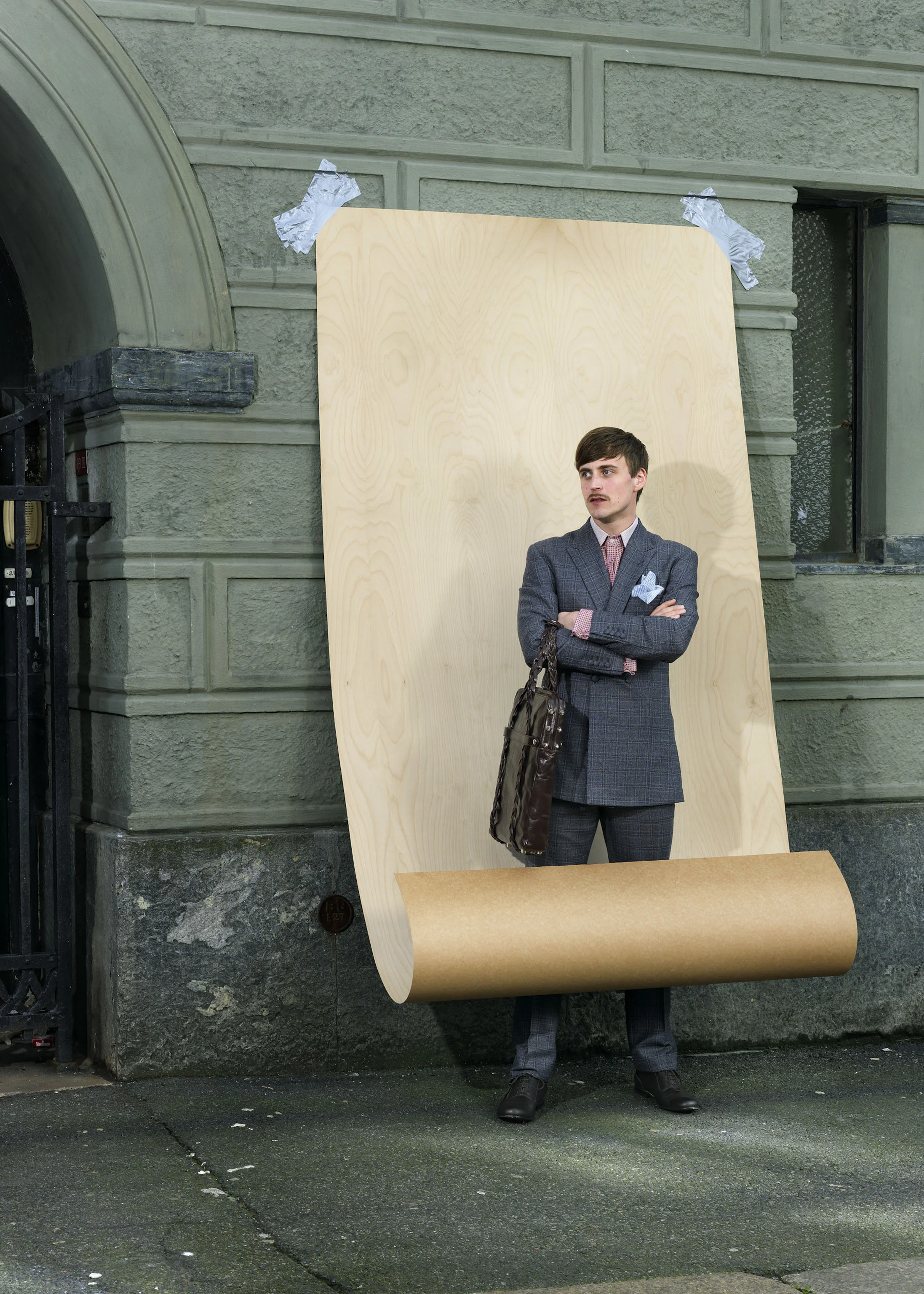 Henning in a Shigeo Fukuda tribute for T/Michael