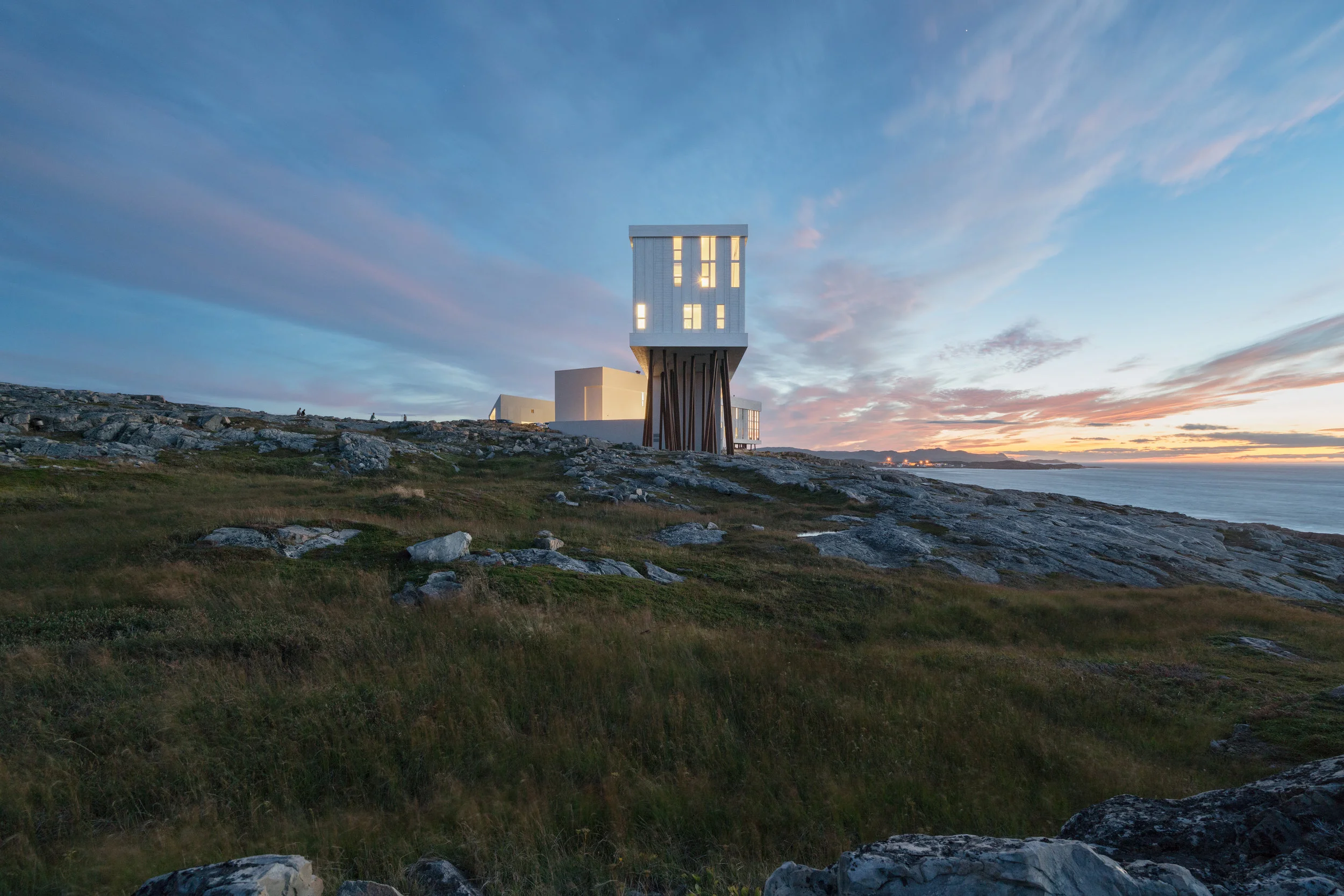 The Fogo Island Inn by Saunders Arch., Newfoundland, Canada