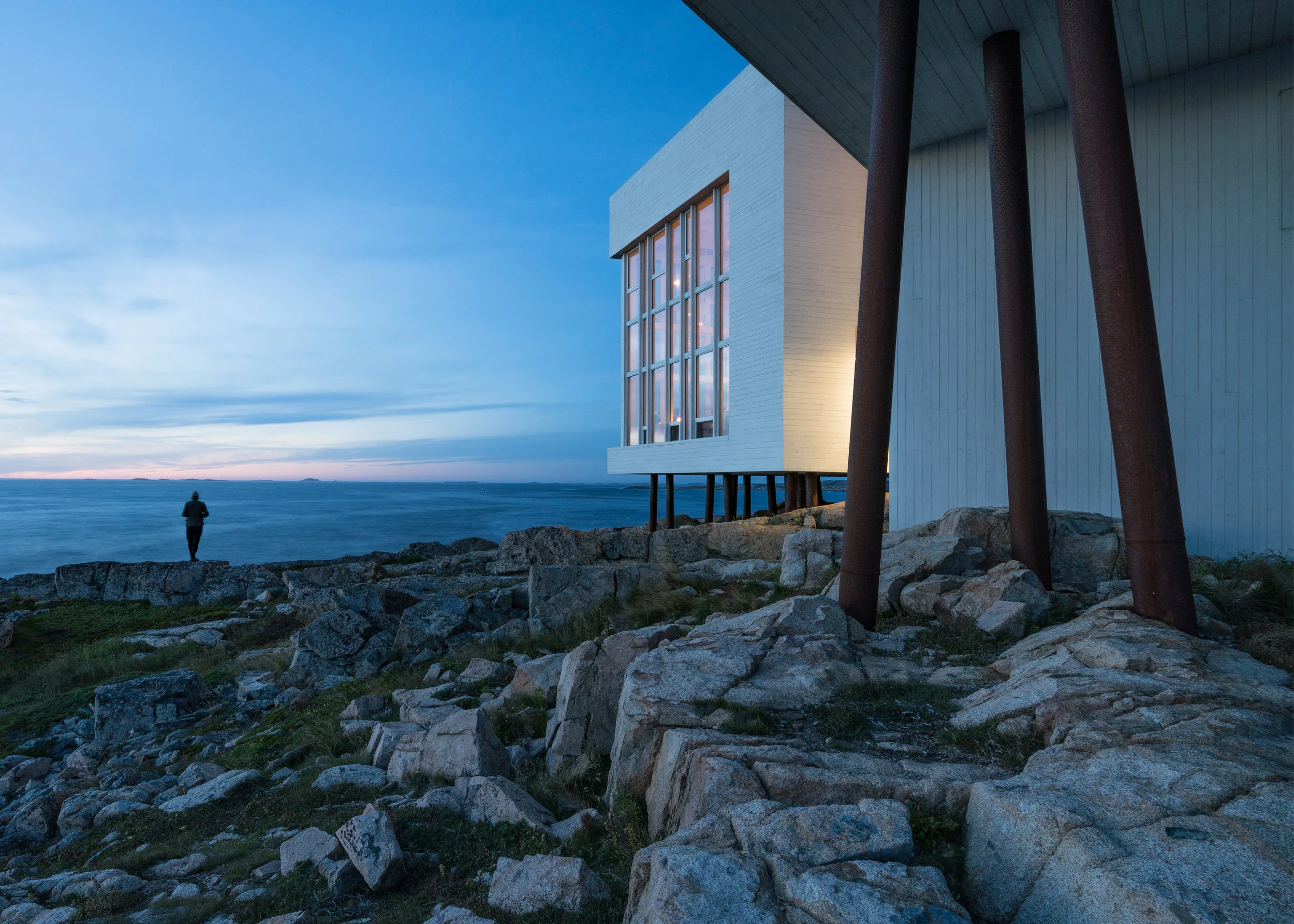The Fogo Island Inn by Saunders Arch., Newfoundland, Canada