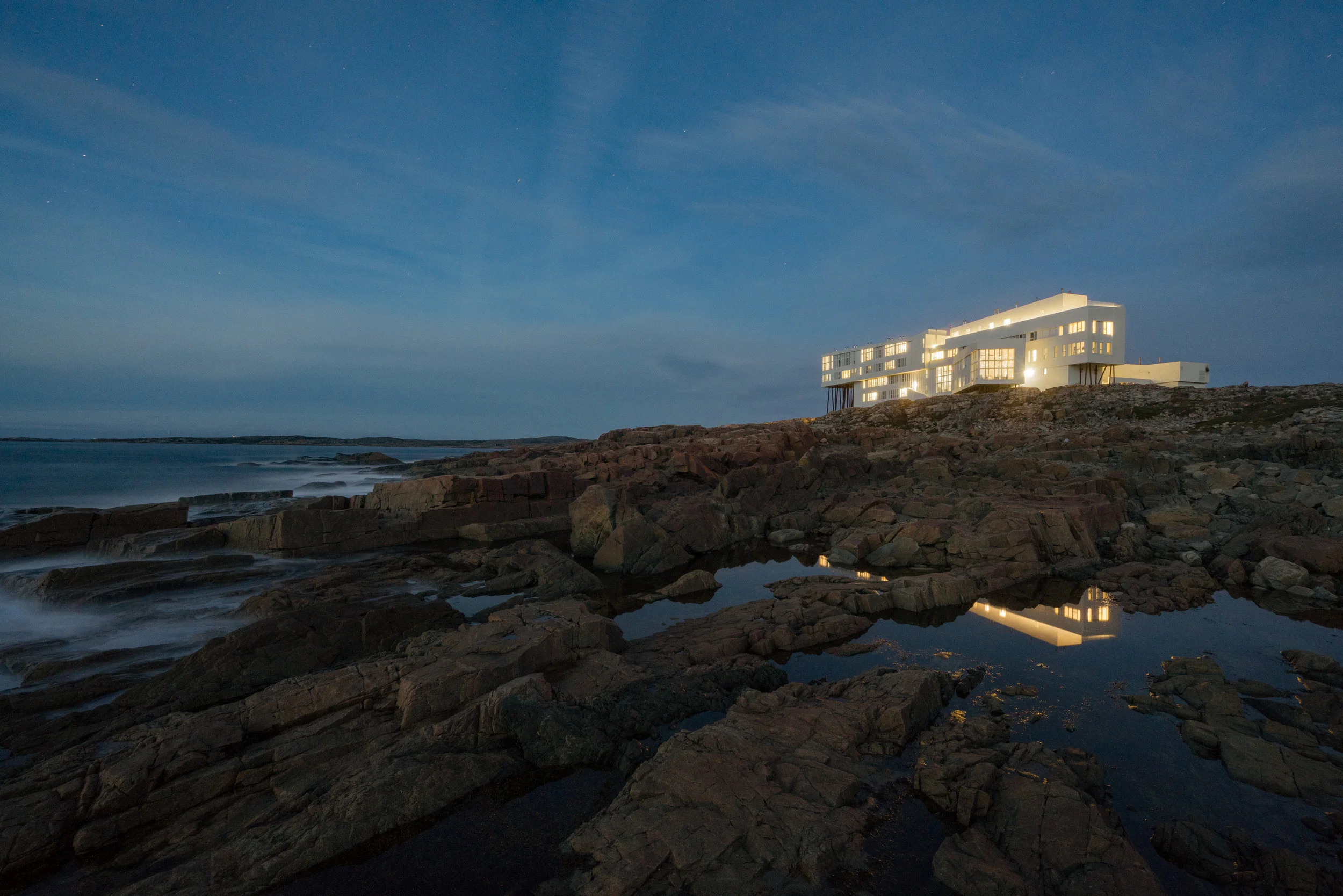 The Fogo Island Inn by Saunders Arch., Newfoundland, Canada