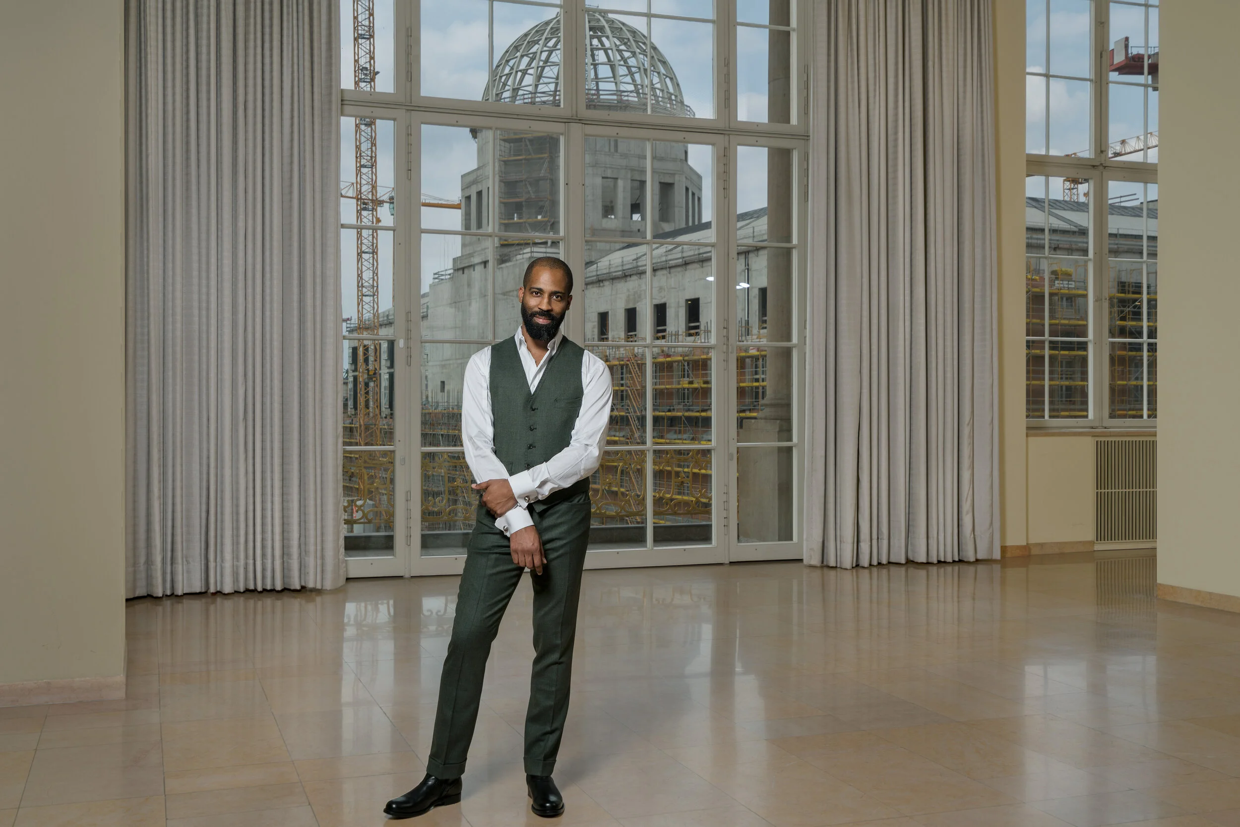 Chris for T/Michael, styled by: Harris Elliott, Berlin.