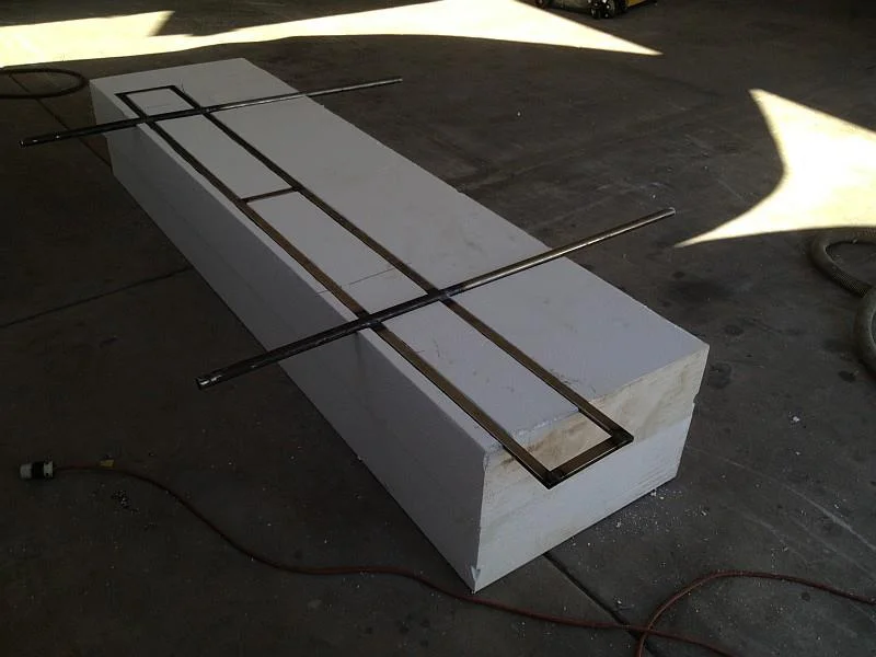 armature in foam