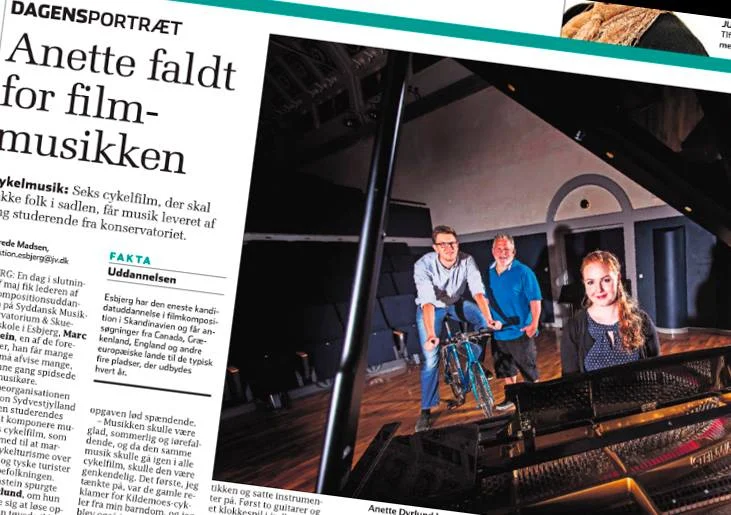 Dagens Portræt i Jydske Vestkysten