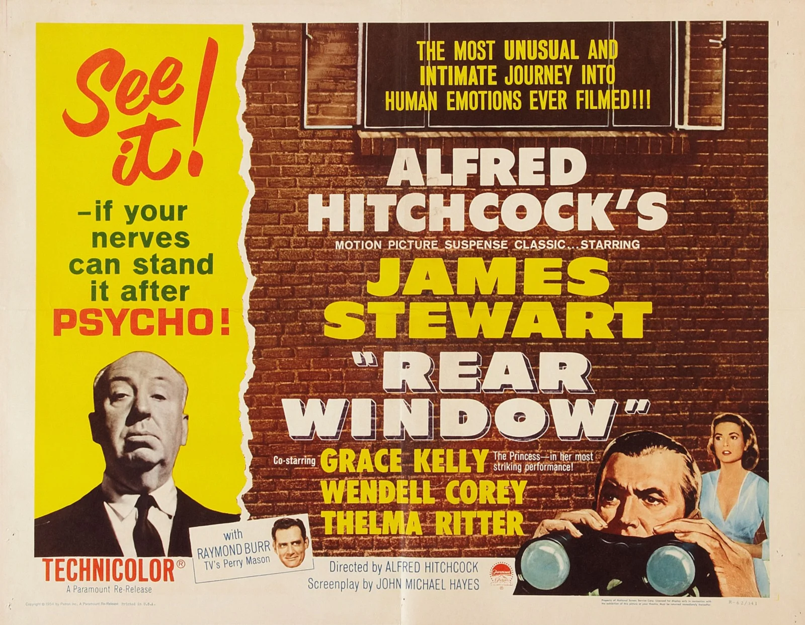 Rear Window ( public library ) by Alfred Hitchcock.