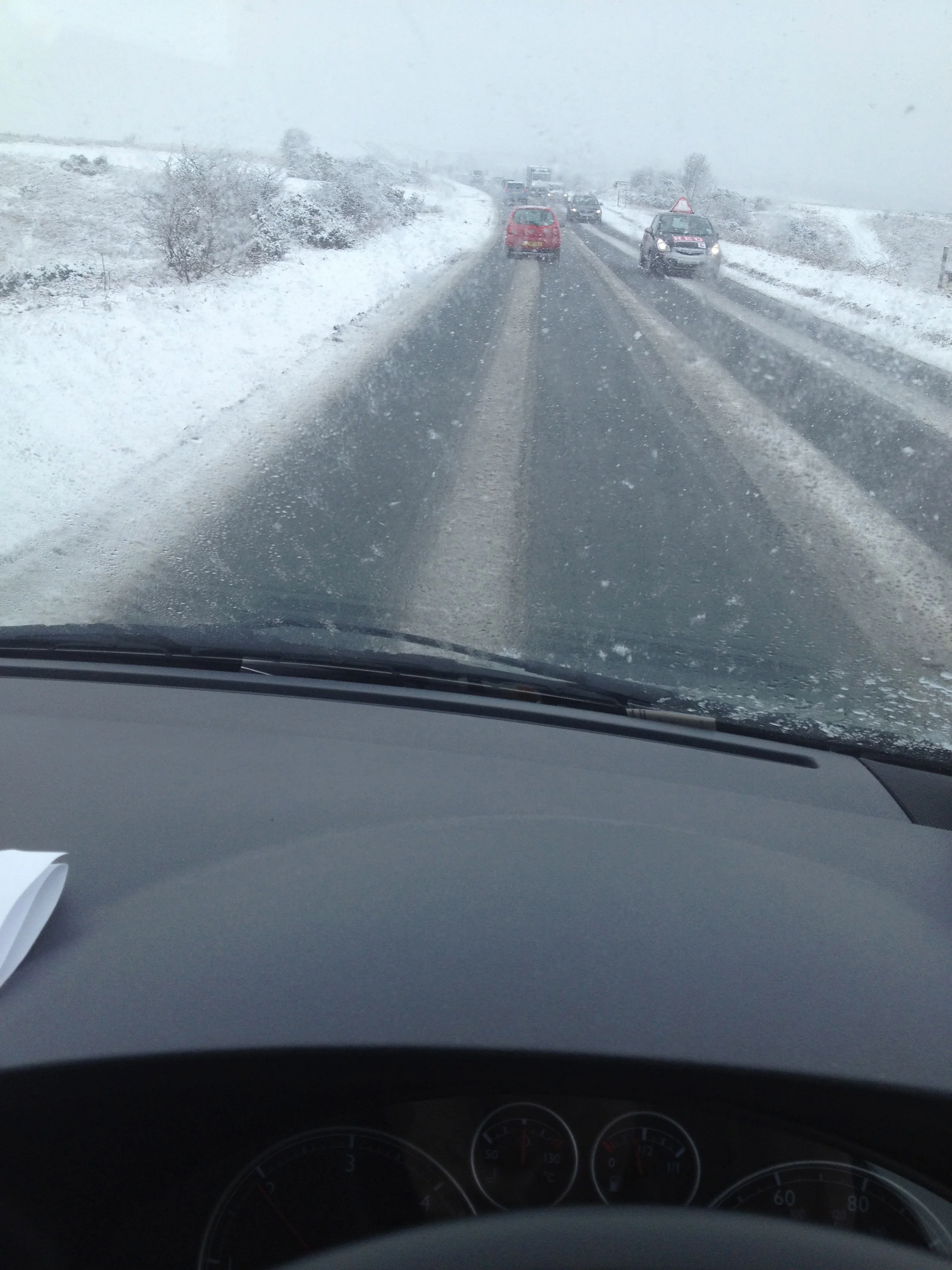 Driving around the UK can be challenging ...