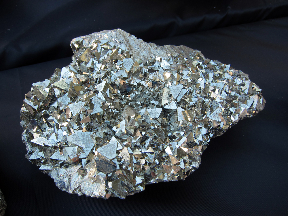  ​Pyrite is one of my favorite. The geometric, cubistic natural form of pyrite I find fascinating. 