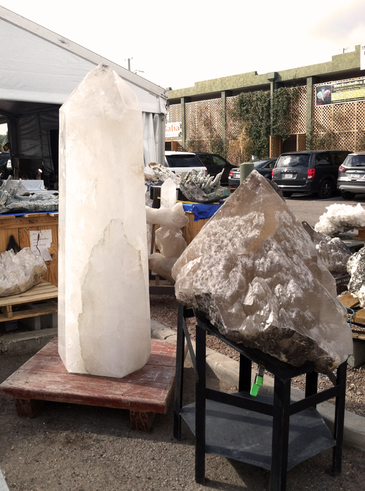  The biggest crystals I have ever seen!!​ 