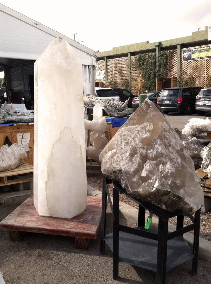 The biggest crystals I have ever seen!!