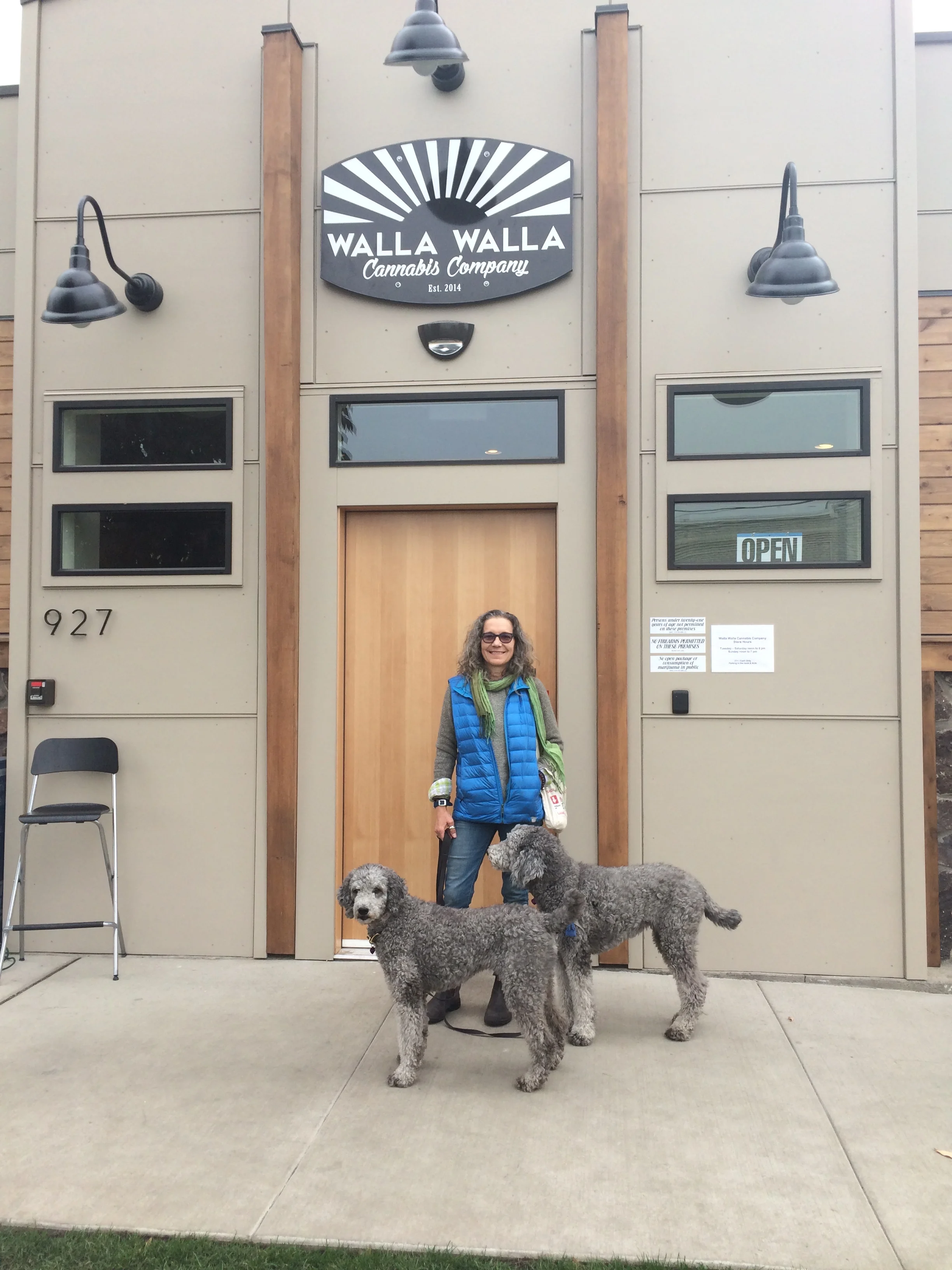 Walla Walla, WA with the poodles
