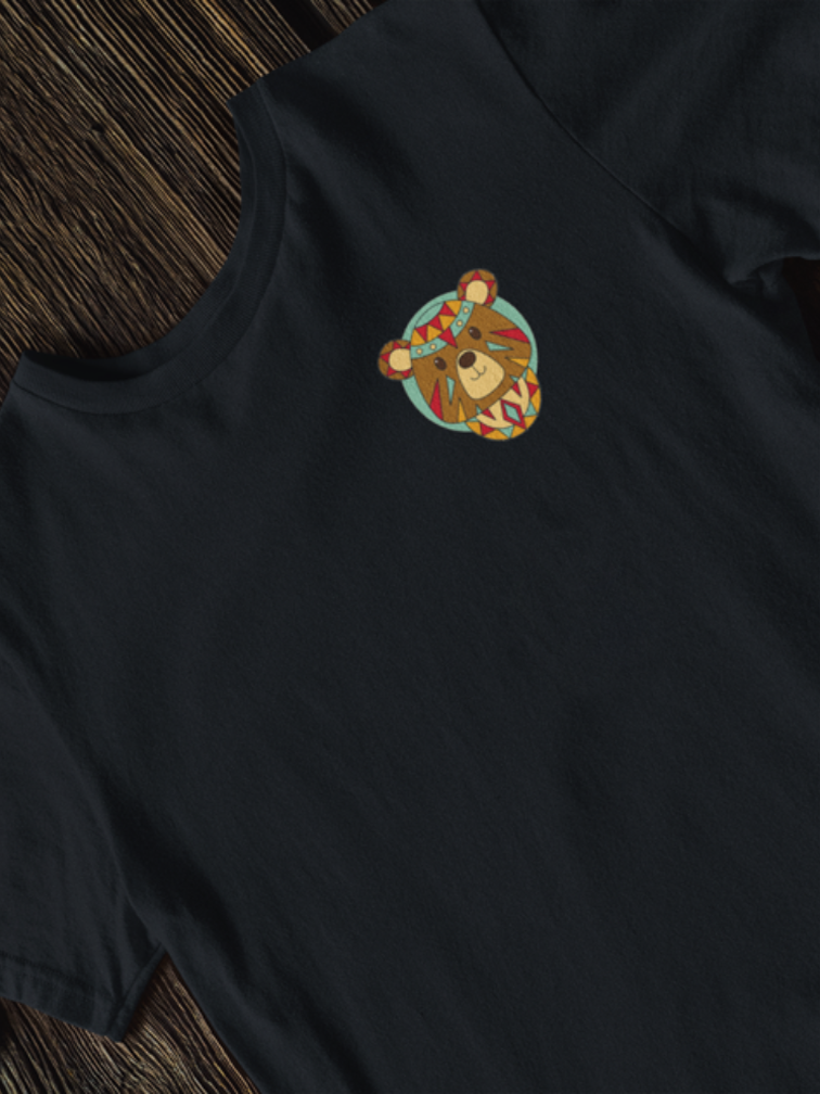 Round Neck Tee Mockup Over a Wooden Table (3).png