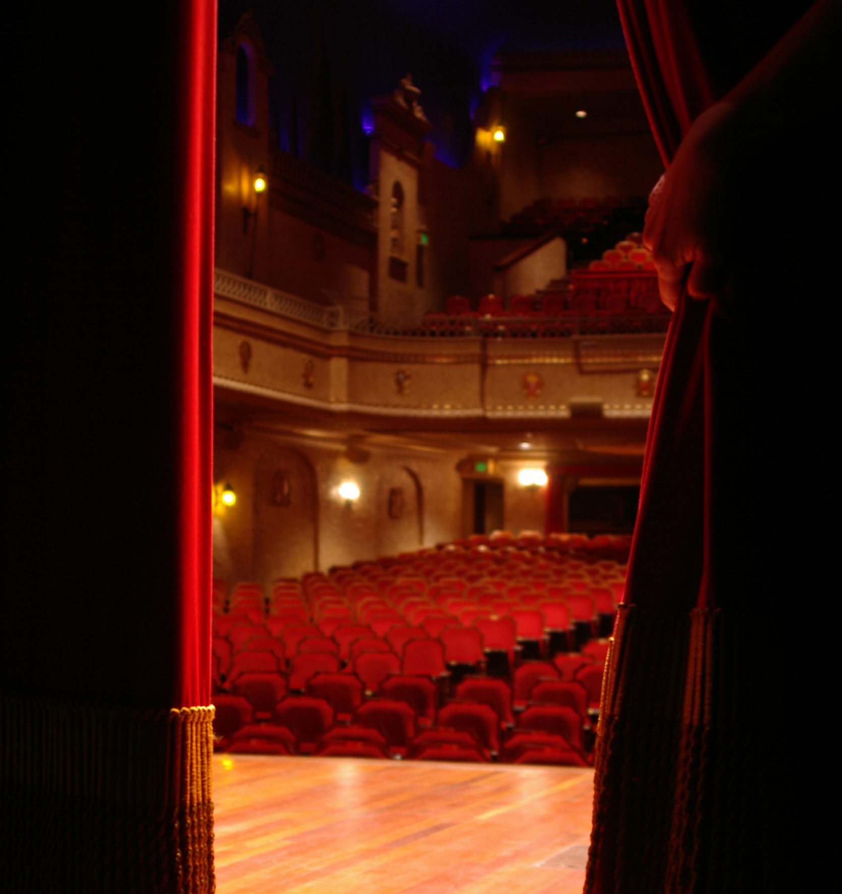 Curtains for DTU Show