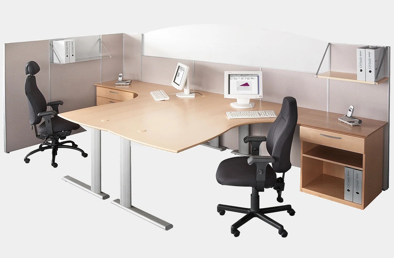 "Ergo" office furniture / skrifstofuhúsgögn