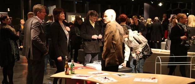 Almost 2000 attended the opening in Harpa Concert Hall