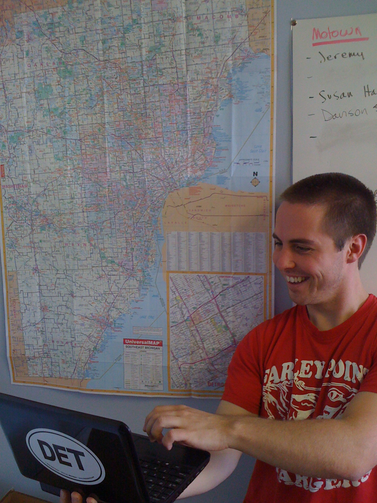 Josh plans a reboot of UM campus ministry in Detoit.
