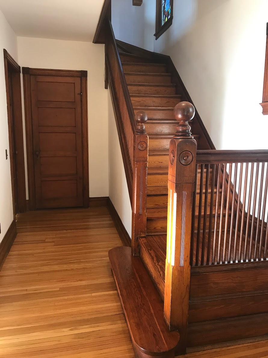 Restored Three-Story Staircase