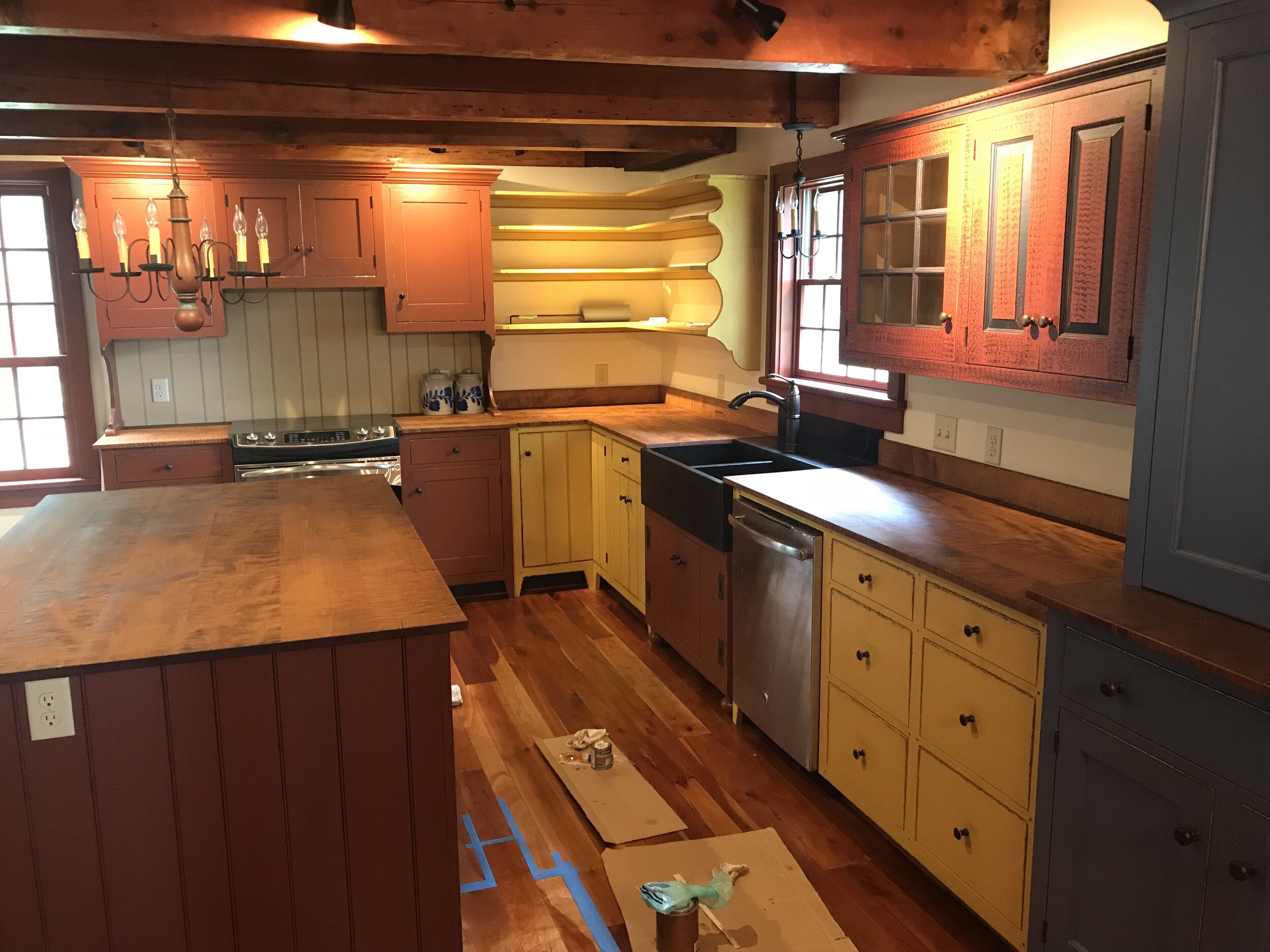 Historically-matched Kitchen and Trim Remodel