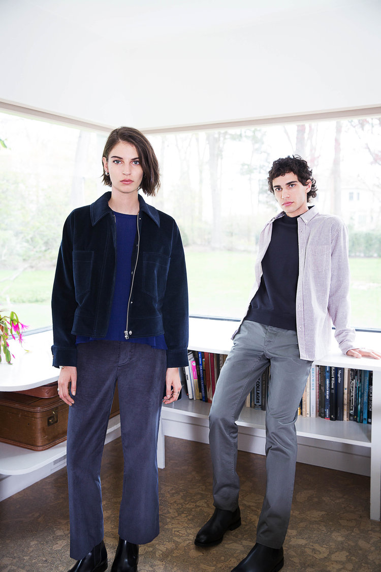 I was hired to retouch Steven Alan Men's and Women's Fall 2017 look book. I worked with the lead designer to concept a lighting look for the collection. I clean up and color corrected images based on the coloring and lighting direction.