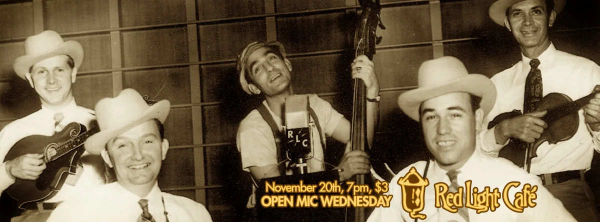 Open Mic Wednesday — November 20, 2013 — Red Light Café, Atlanta, GA