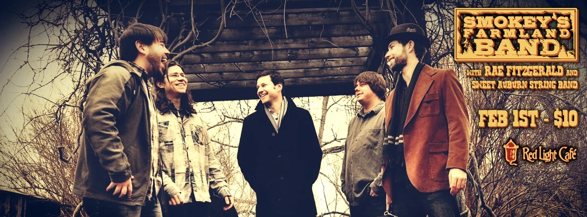 Smokey's Farmland Band w/ Rae Fitzgerald, & Sweet Auburn String Band — February 1, 2014 — Red Light Café, Atlanta, GA